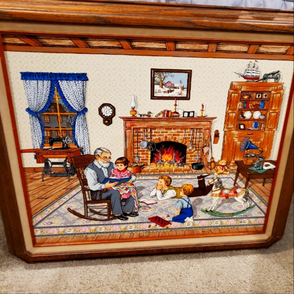 Numbered C Carson Serigraph